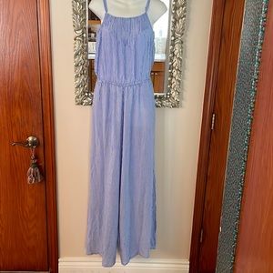 Striped Jumpsuit NWOT